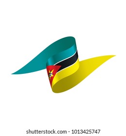 Mozambique flag, vector illustration