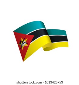 Mozambique flag, vector illustration