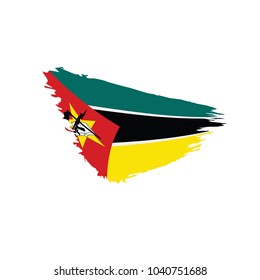Mozambique flag, vector illustration