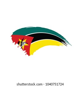 Mozambique flag, vector illustration