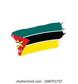 Mozambique flag, vector illustration