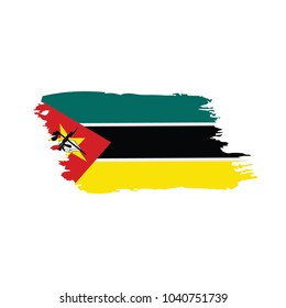Mozambique flag, vector illustration