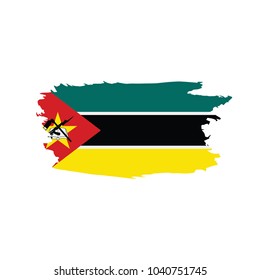 Mozambique flag, vector illustration