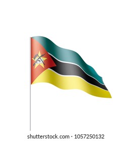 Mozambique flag, vector illustration