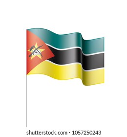 Mozambique flag, vector illustration