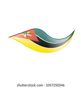 Mozambique flag, vector illustration