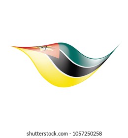 Mozambique flag, vector illustration