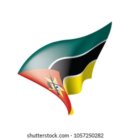 Mozambique flag, vector illustration