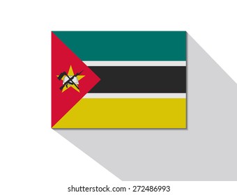 mozambique long shadow flag