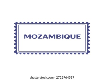 Ícone do vetor do selo postal de Moçambique sobre um fundo branco
Carimbo de correio vetorial sobre fundo branco