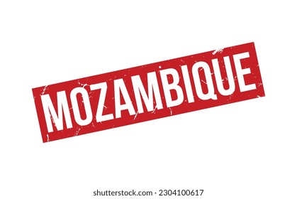 Mozambique Rubber Stamp Seal Vector
