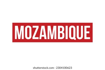 Mozambique Rubber Stamp Seal Vector