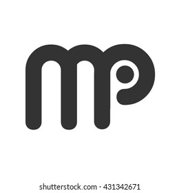 Mp Logo Design Stock Vector (Royalty Free) 431342671 | Shutterstock