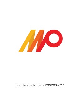 MP logo initial M sign commbination M