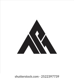 Mp ou Pm carta logotipo design inicial elegante ícone marca e design de logotipo profissional