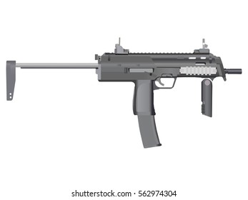 mp smg pistol army