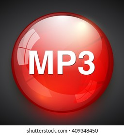mp3  button