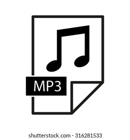 Mp3 Icon - Vector Icon