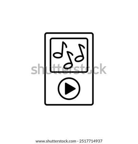 mp3 icon vector listen to music sign