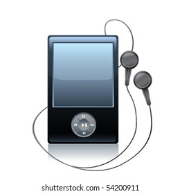 Mp3 icon.Vector