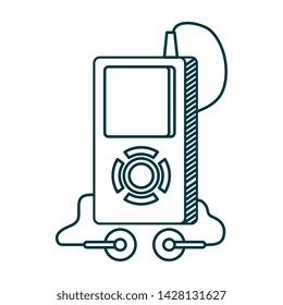 mp3 music player electronic icon