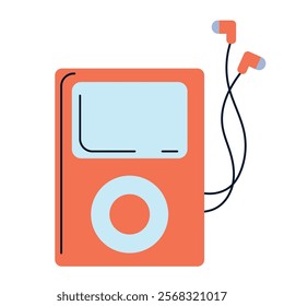 mp3 music sports equipment isolated icon