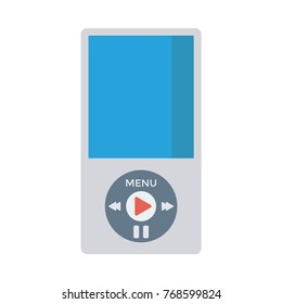 mp3 player flat icon