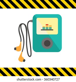 Mp3 player headphones