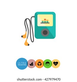 Mp3 player headphones