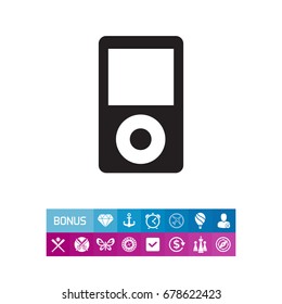 Mp3 player icon