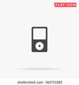 MP3 Player Icon Vector. 