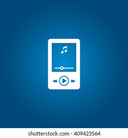 MP3 Player icon vector