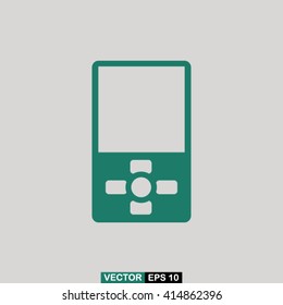 Mp3 Player Icon Vector