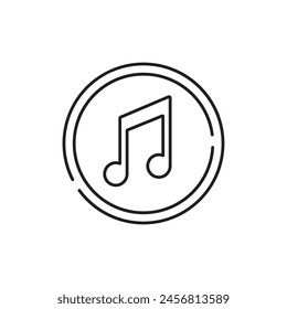 mp3 player icon vector template illustration logo design