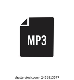 mp3 player icon vector template illustration logo design