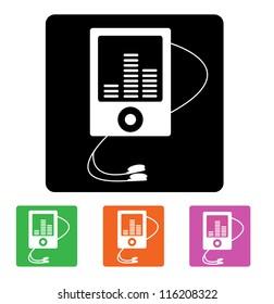 MP3 player Vector