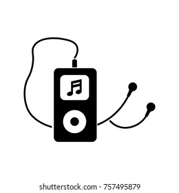 Mp3 player vector icon.