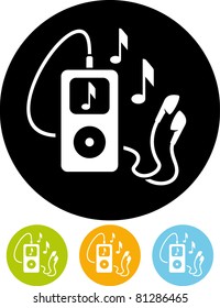 Mp3 Player – Vector Icon