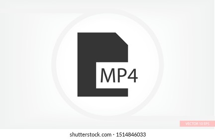 MP4 player icon . Lorem Ipsum Illustration design