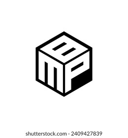 MPB letter logo design with white background in illustrator. Vector logo, calligraphy designs for logo, Poster, Invitation, etc.