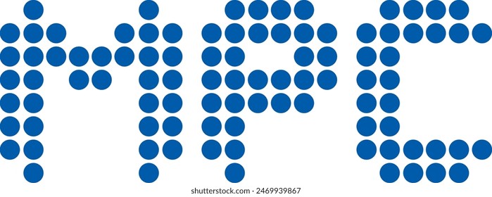 MPC Dot logo design, icon, symbol, vector file,