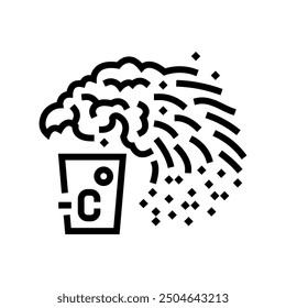 mpemba effect unsolved mystery line icon vector. mpemba effect unsolved mystery sign. isolated contour symbol black illustration