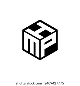 MPH-Buchstaben Logo-Design mit weißem Hintergrund in der Illustratorin. Vektorlogo, kalligraphische Designs für Logo, Poster, Einladung, etc.