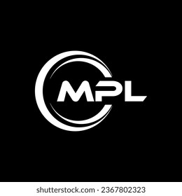 MPL Logo Design, Inspiration for a Unique Identity. Modern Elegance and Creative Design. Watermark Your Success with the Striking this Logo.