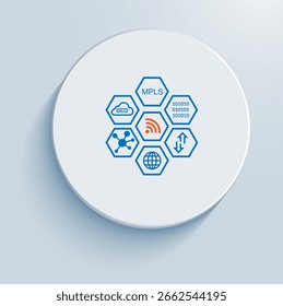 Rede corporativa confiável e eficiente MPLS