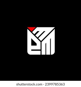 MPM letter logo vector design, MPM simple and modern logo. MPM luxurious alphabet design  