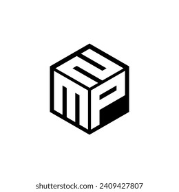 Logo-Design für MPN-Buchstaben mit weißem Hintergrund in der Illustratorin. Vektorlogo, kalligraphische Designs für Logo, Poster, Einladung, etc.