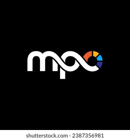 MPO letter original monogram logo design
