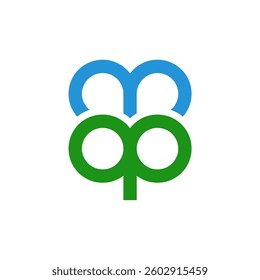MPP letter logo creative design with vector graphic, MPP simple and modern logo.