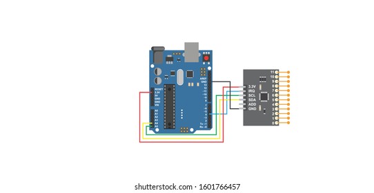  mpr 121 with arduino interfacing   top view illustration